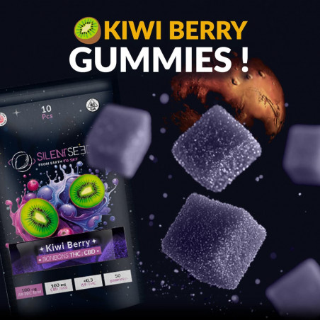 Gummies THC + CBD | Kiwi Berry