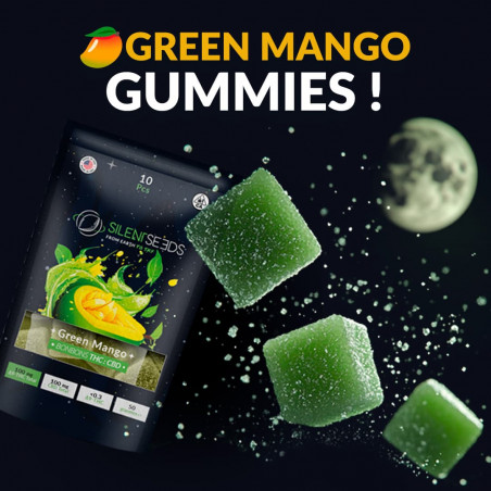 Gummies THC + CBD | Green Mango